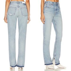 RE/DONE 70S HIGH RISE SKINNY BOOT JEAN in SKID sz 30